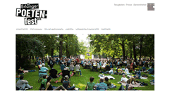 Desktop Screenshot of poetenfest-erlangen.de